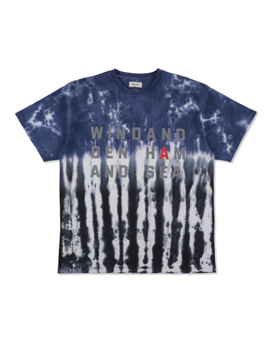 DENHAM x WDS STRIPE TYE DYE TEE