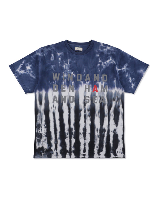 DENHAM x WDS STRIPE TYE DYE TEE