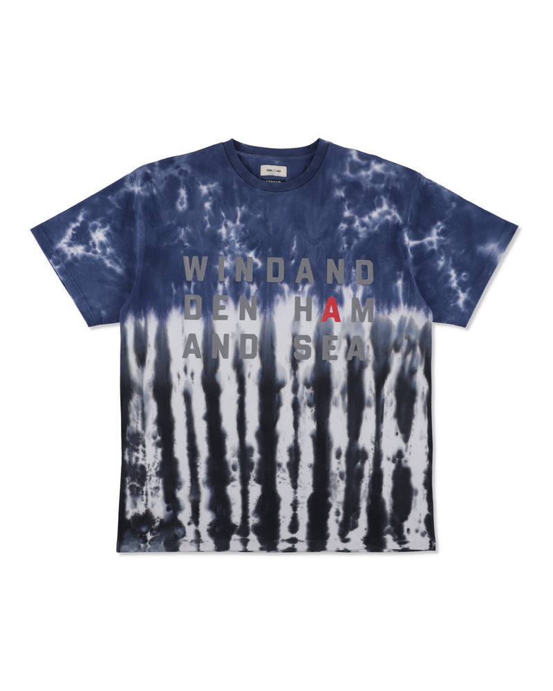 DENHAM x WDS STRIPE TYE DYE TEE