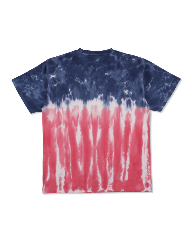 DENHAM x WDS STRIPE TYE DYE TEE