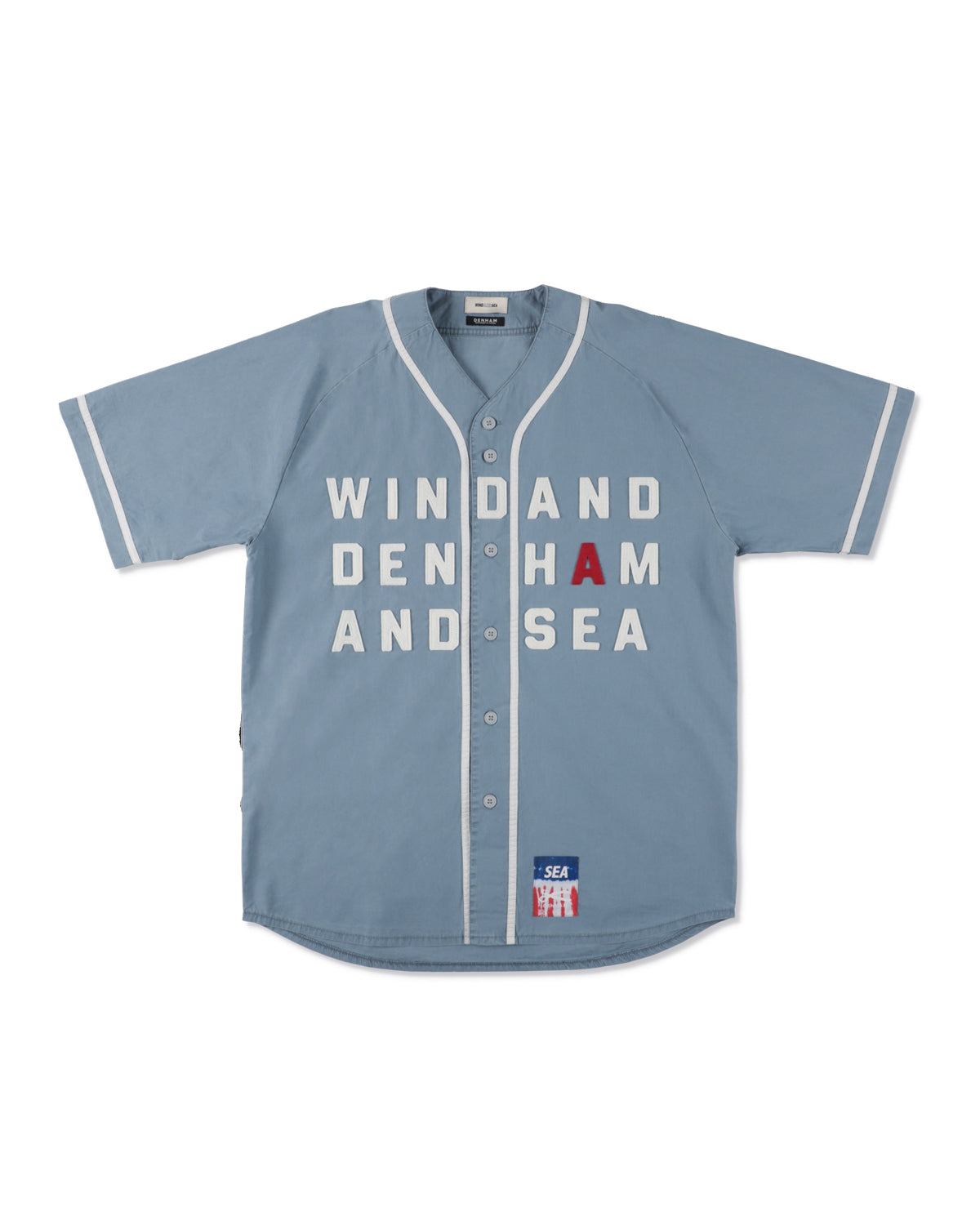 DENHAM x WDS BASEBALL SHIRT