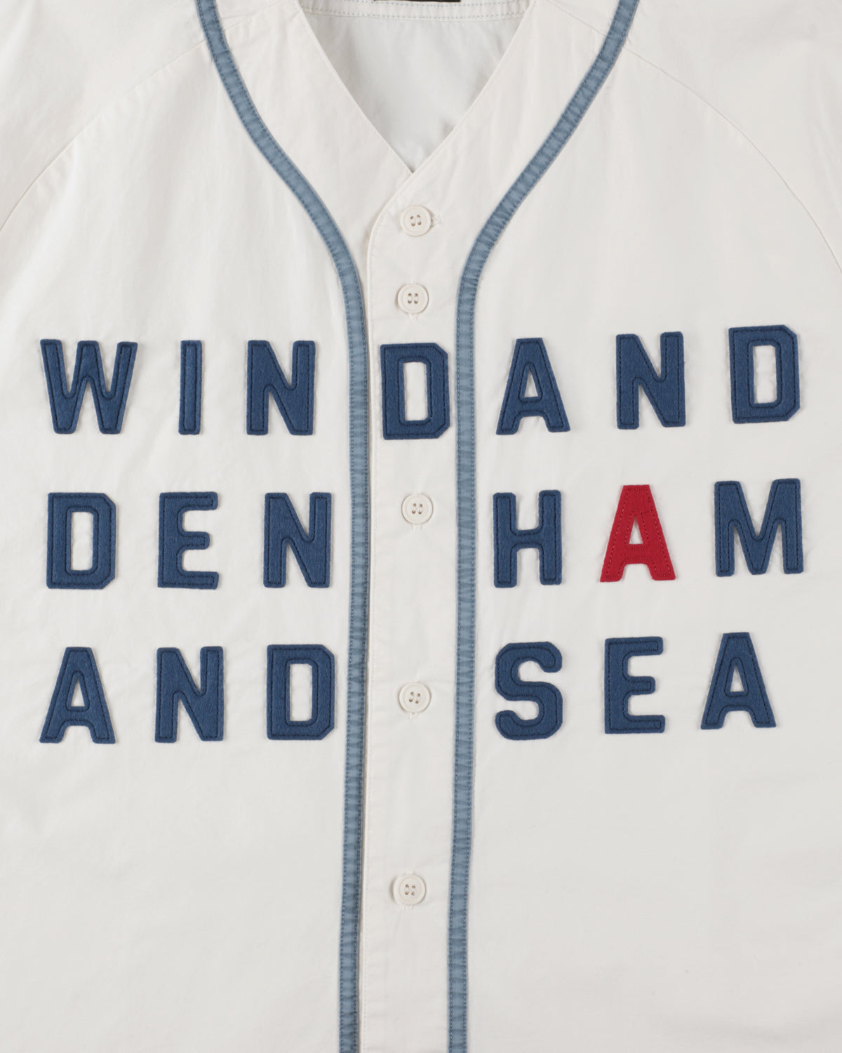 DENHAM x WDS BASEBALL SHIRT – WIND AND SEA