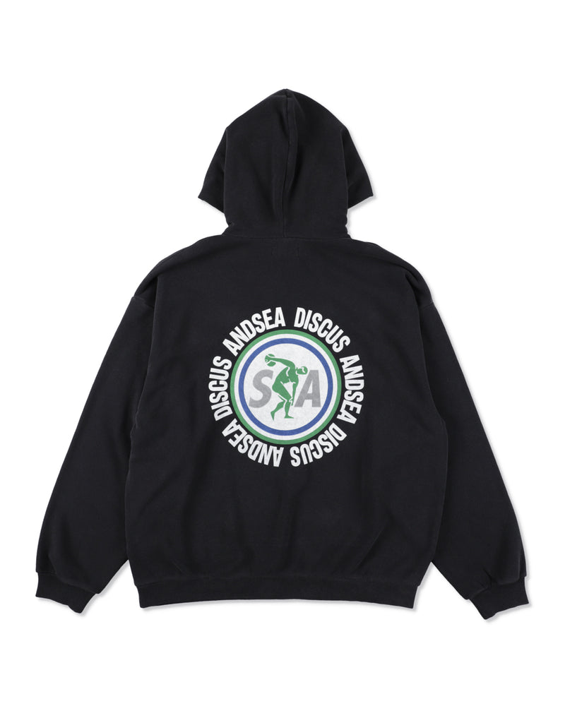 DISCUS ATHLETIC x WDS HOODED SWEAT SHIRT