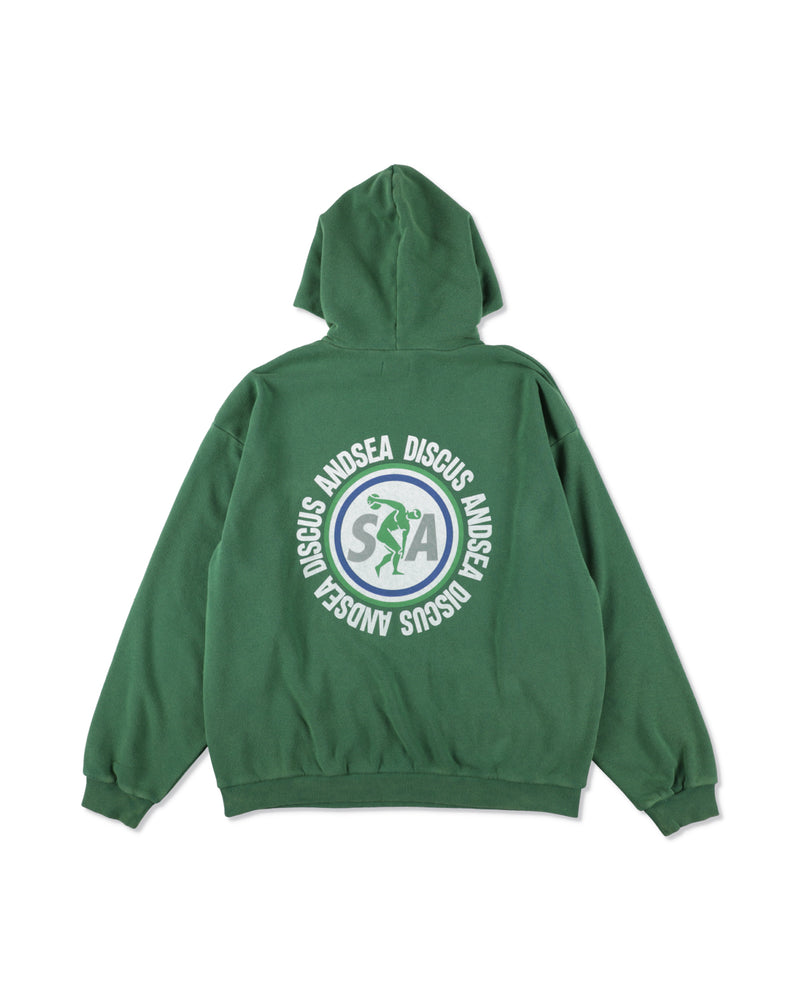 DISCUS ATHLETIC x WDS HOODED SWEAT SHIRT