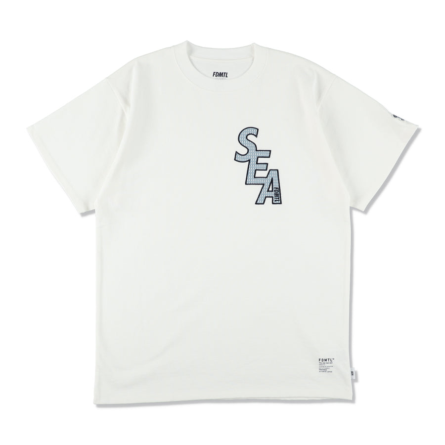 FDMTL x WDS PATCH TEE / WHITE