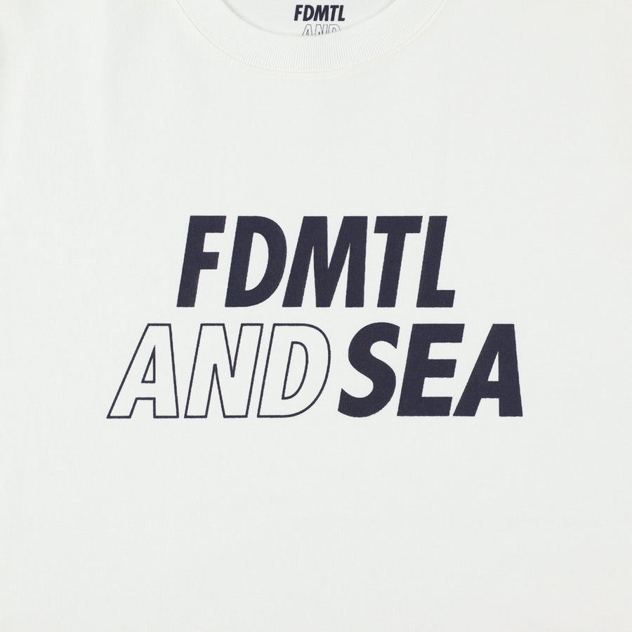 FDMTL x WDS LOGOTEE / WHITE