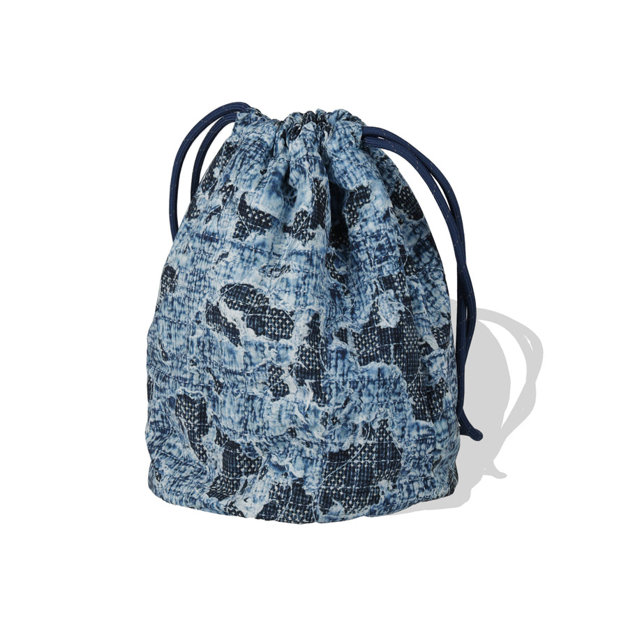 FDMTL x WDS Printed Boro DRAWING BAG / INDIGO