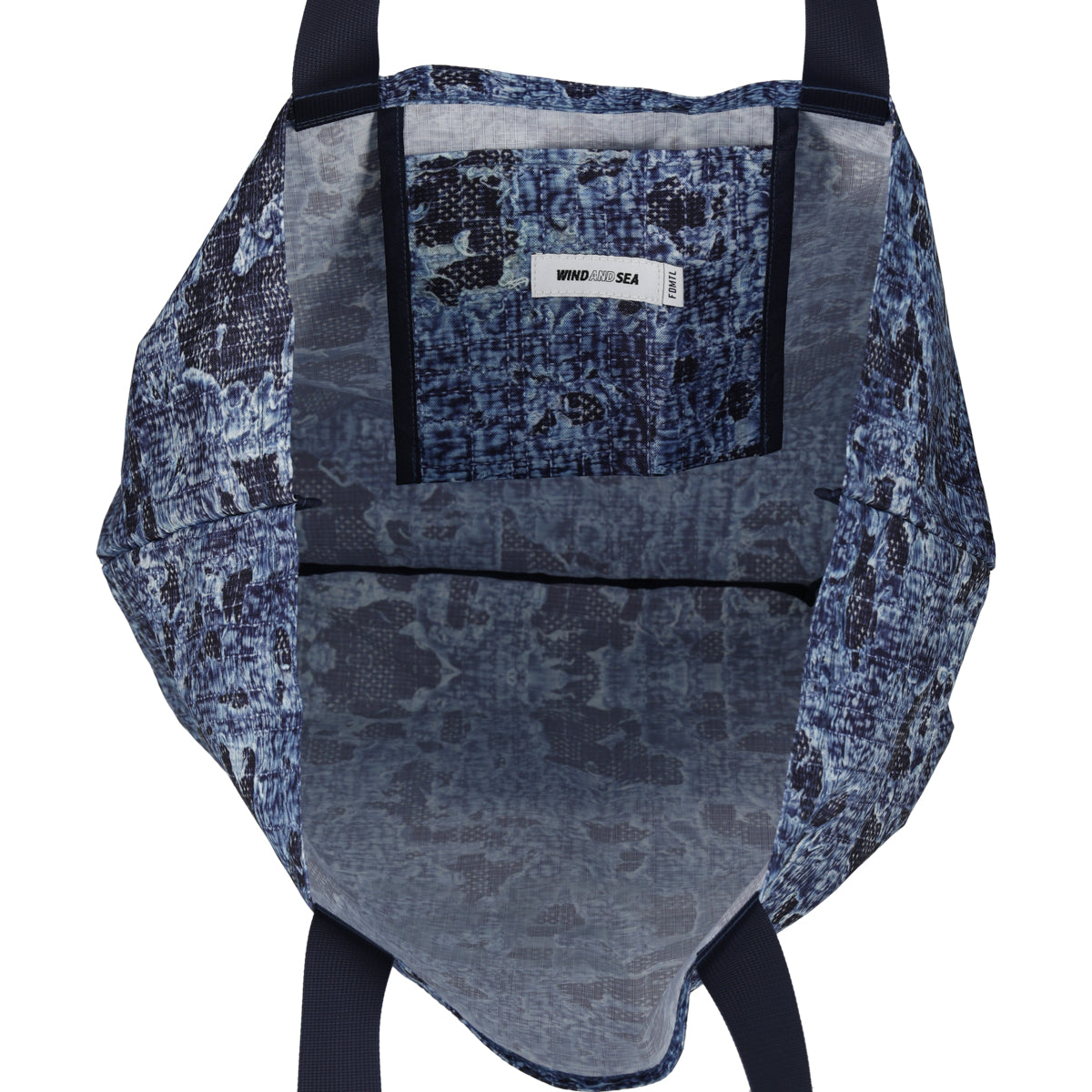 FDMTL x WDS Printed Boro BIG TOTE BAG – WIND AND SEA
