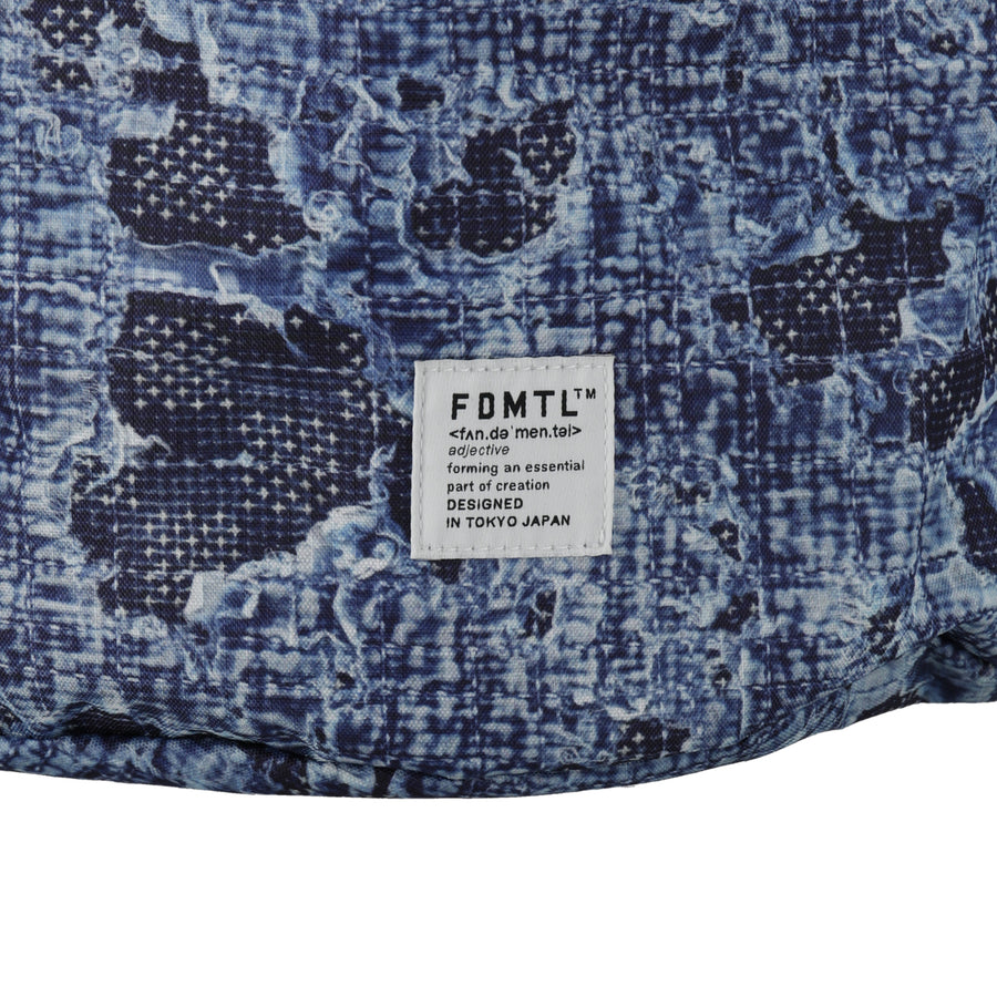 FDMTL x WDS Printed Boro LAUNDRY BAG / INDIGO