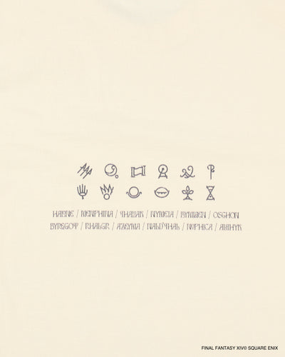 FINAL FANTASY XIV x WDS Pigment Tee＜Mythology of Eorzea＞