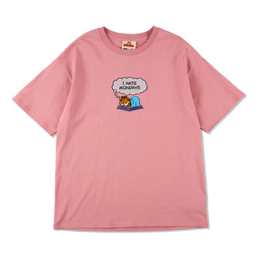 GARFIELD x WDS S/S TEE (HATE MONDAY) / PINK