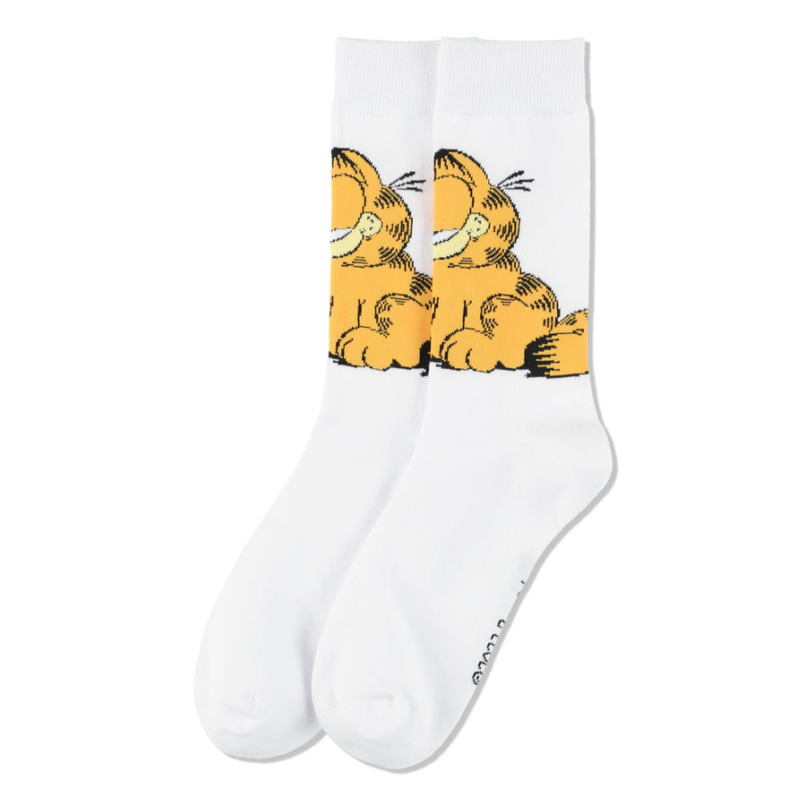 GARFIELD x WDS SOCKS / WHITE