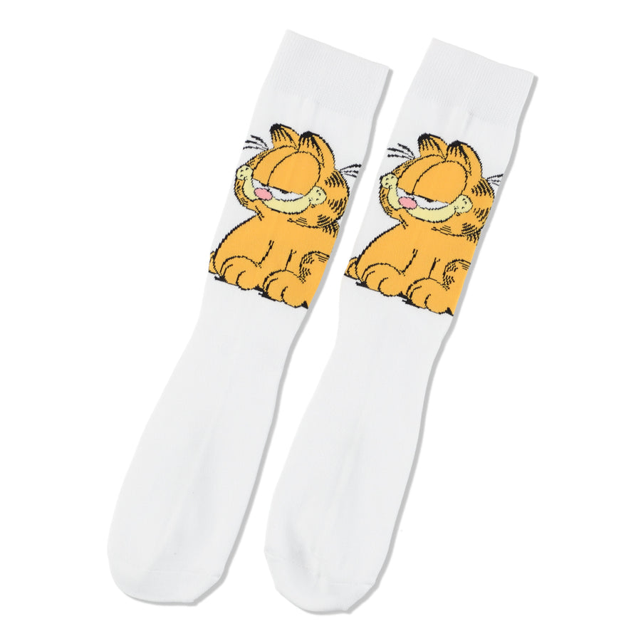 GARFIELD x WDS SOCKS / WHITE