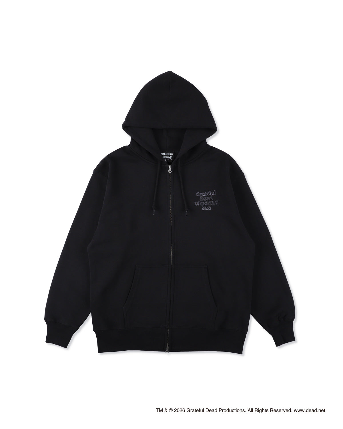 GRATEFUL DEAD x WDS Zip Hoodie – WIND AND SEA
