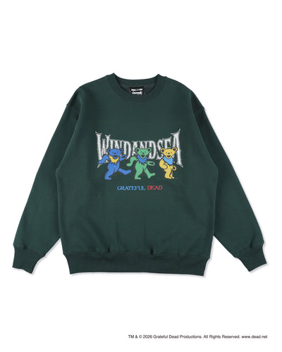 GRATEFUL DEAD x WDS Crew Neck Sweat Shirt