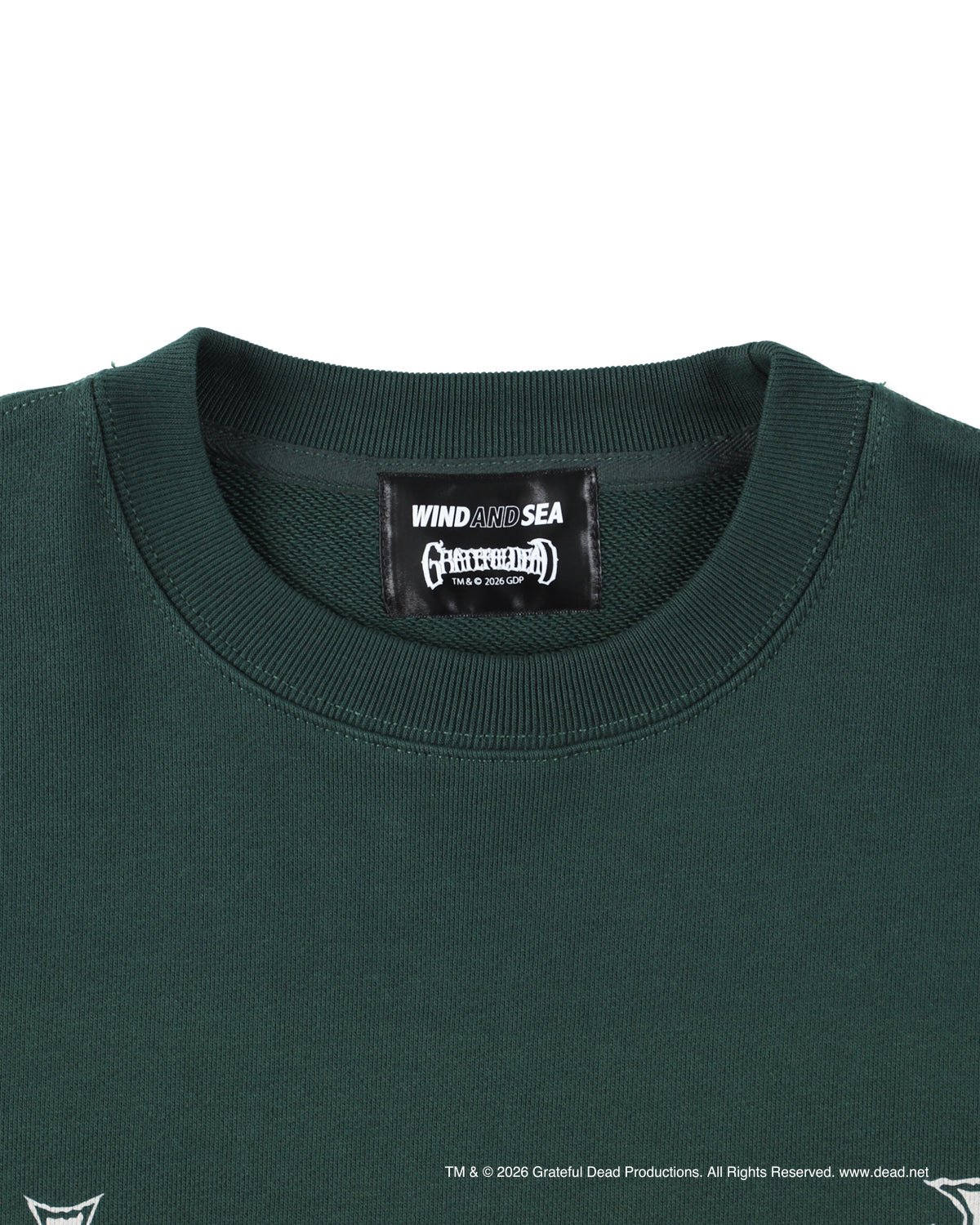 GRATEFUL DEAD x WDS Crew Neck Sweat Shirt