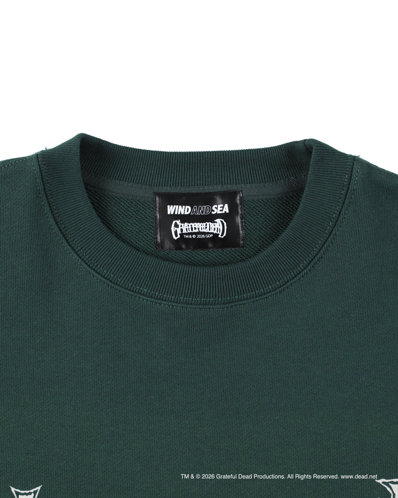GRATEFUL DEAD x WDS Crew Neck Sweat Shirt