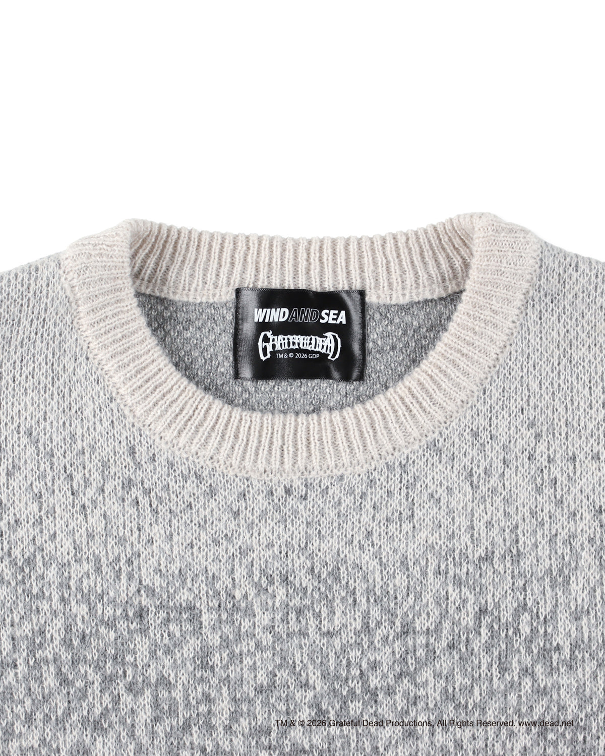 GRATEFUL DEAD x WDS Jacquard Knit Sweater – WIND AND SEA