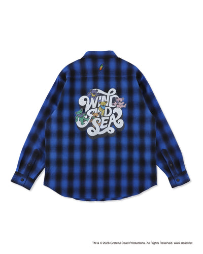 GRATEFUL DEAD x WDS Flannel Shirt