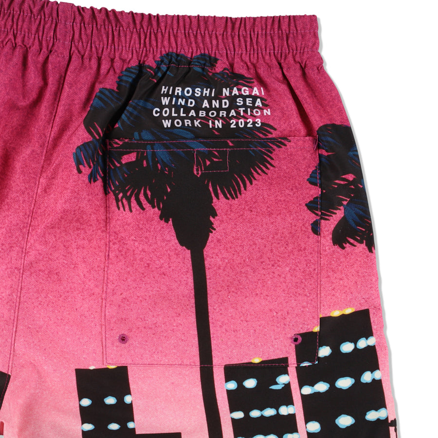 HIROSHI NAGAI X WDS SHORT PANTS / BLUE-