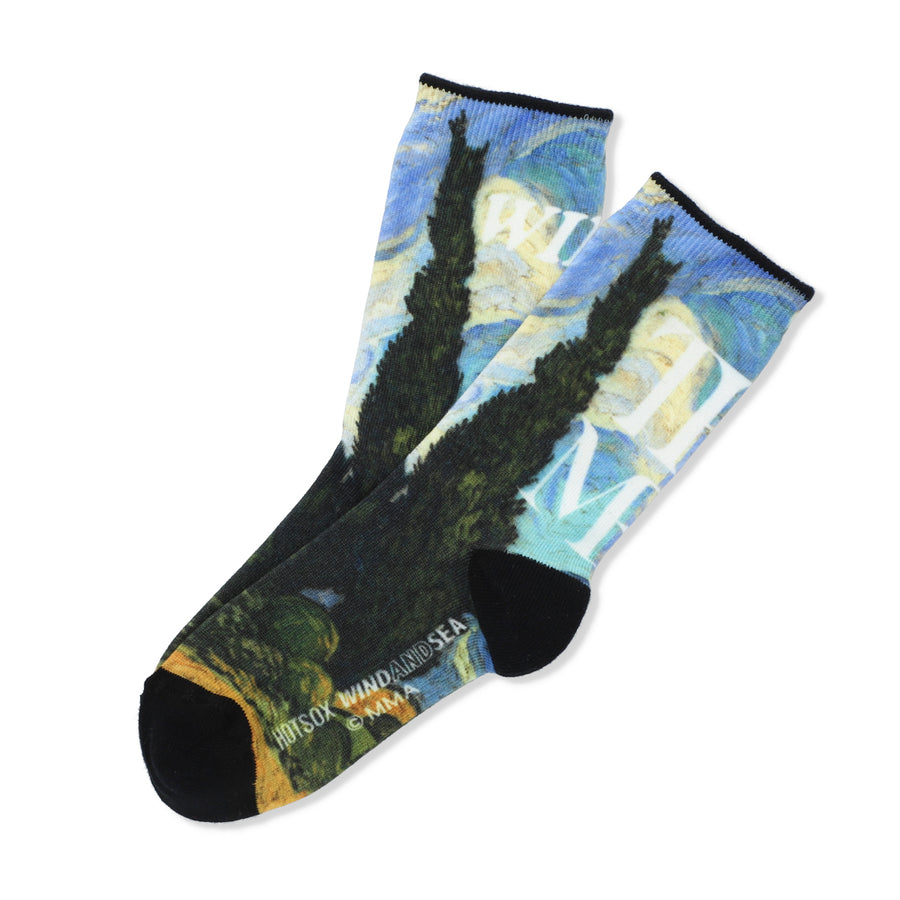 THE MET x HOT SOX x WDS Art Print Socks / WHEET_FIELD