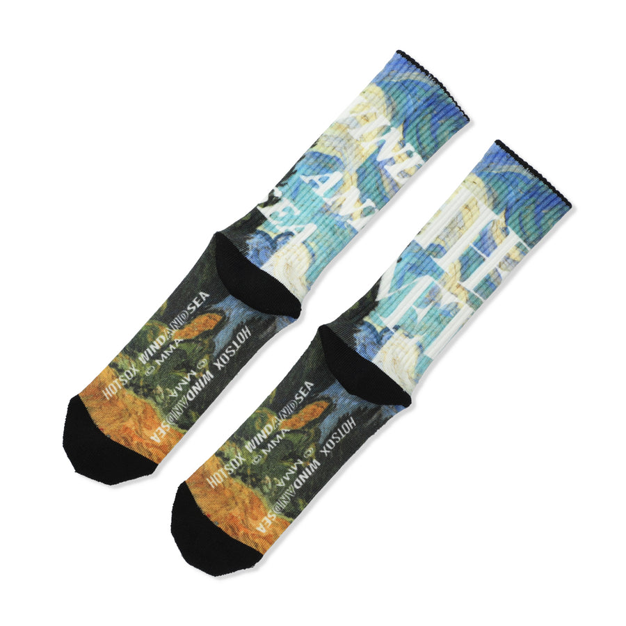 THE MET x HOT SOX x WDS Art Print Socks / WHEET_FIELD