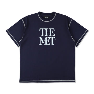 THE MET x WDS Logo Tee / DARK_NAVY