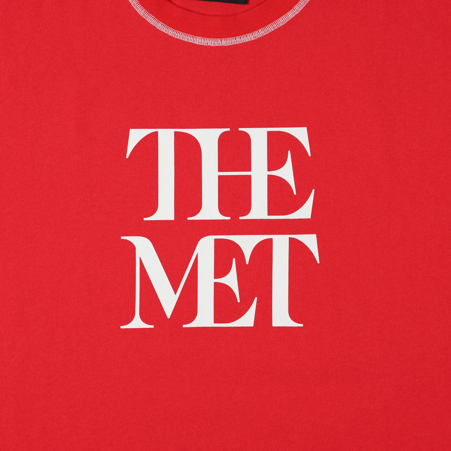 THE MET x WDS Logo Tee / RED