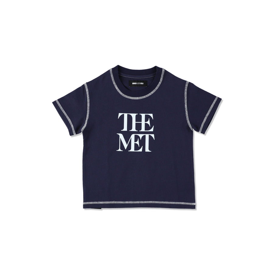 THE MET x WDS Kids Logo Tee / DARK_NAVY