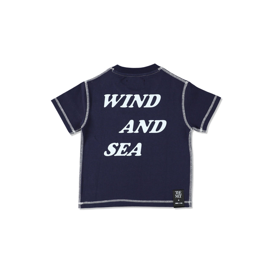 THE MET x WDS Kids Logo Tee / DARK_NAVY