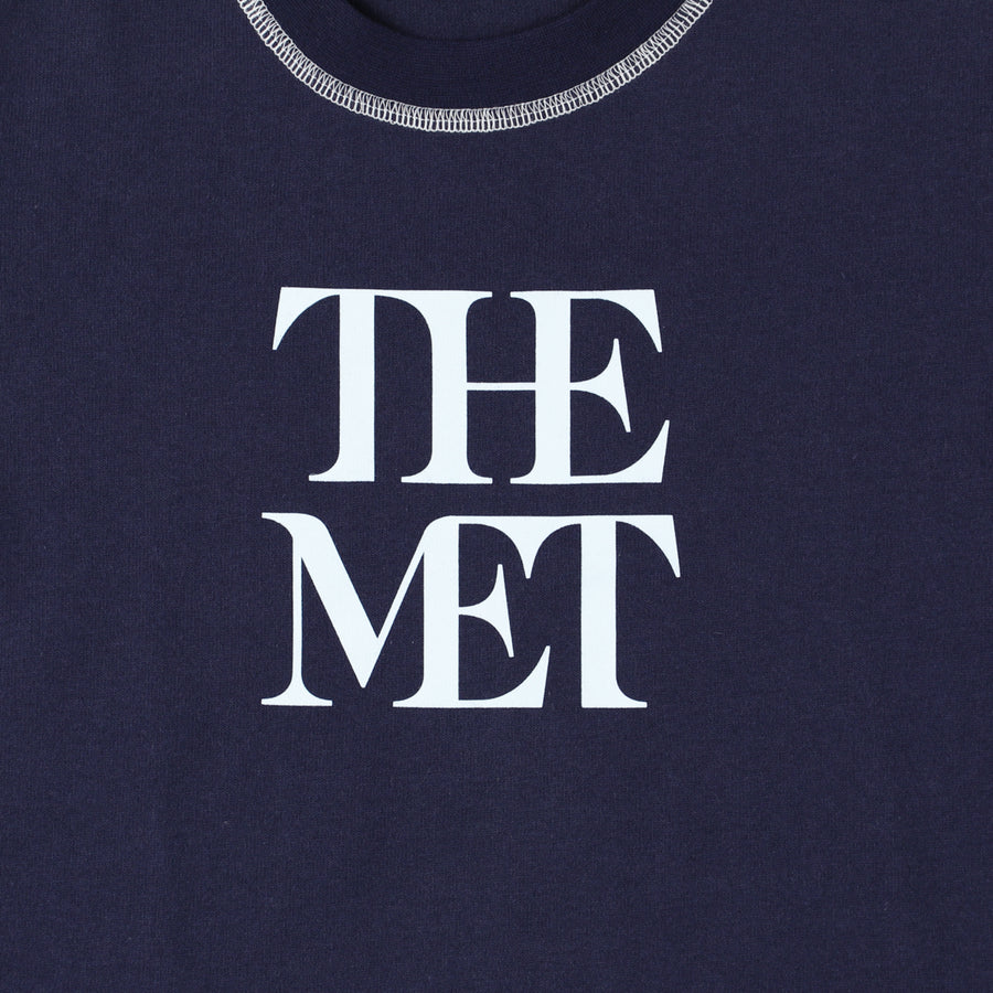 THE MET x WDS Kids Logo Tee / DARK_NAVY