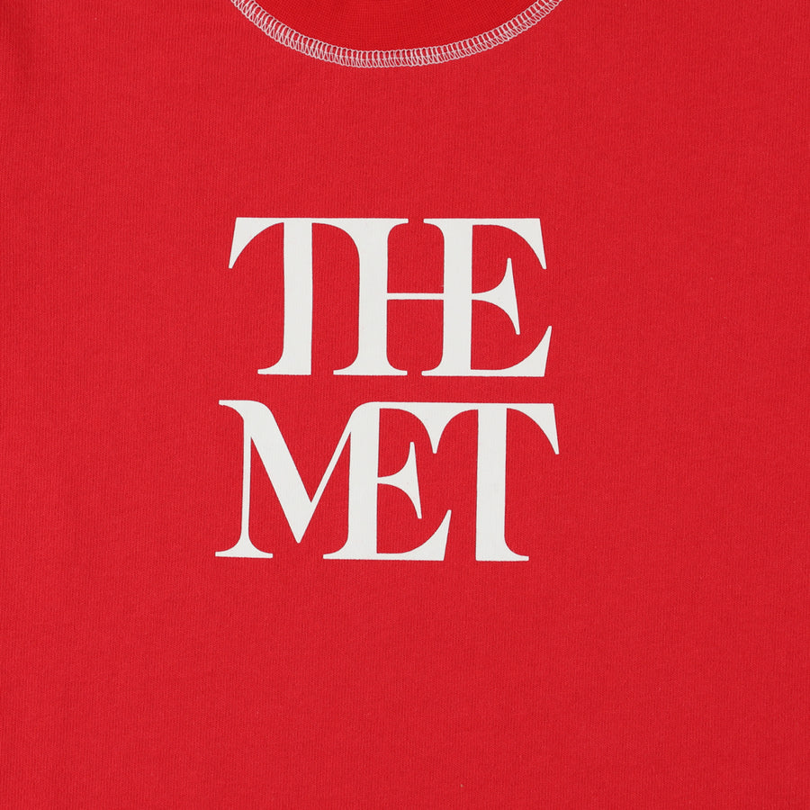 THE MET x WDS Kids Logo Tee / RED