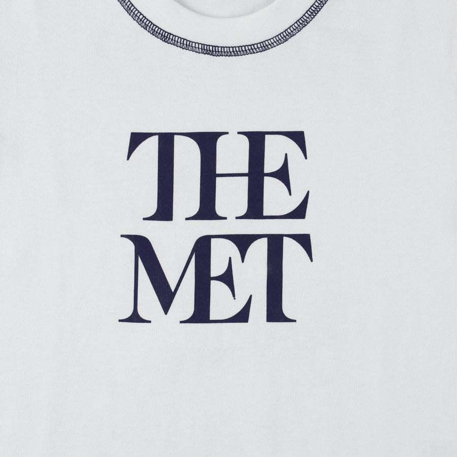 THE MET x WDS Kids Logo Tee / WHITE