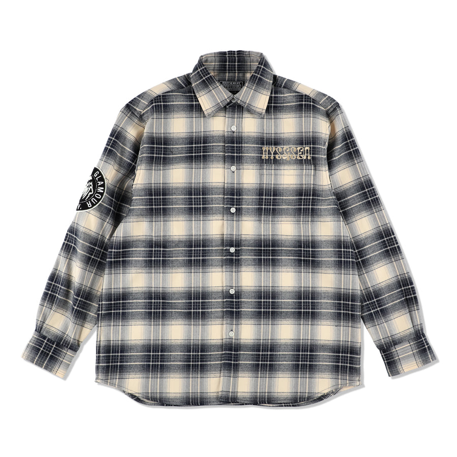HYSTERIC GLAMOUR x WDS CHECK SHIRT-
