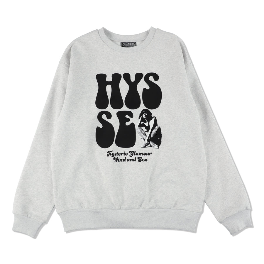 WDS HYSTERIC GLAMOUR CREW NECK SWEAT