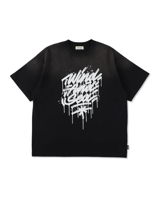 IT'S A LIVING x WDS SPRAY FADE TEE