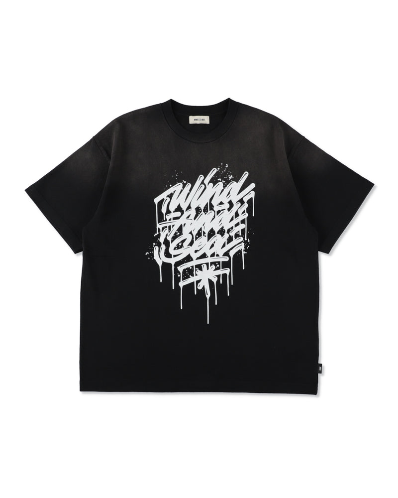 IT'S A LIVING x WDS SPRAY FADE TEE