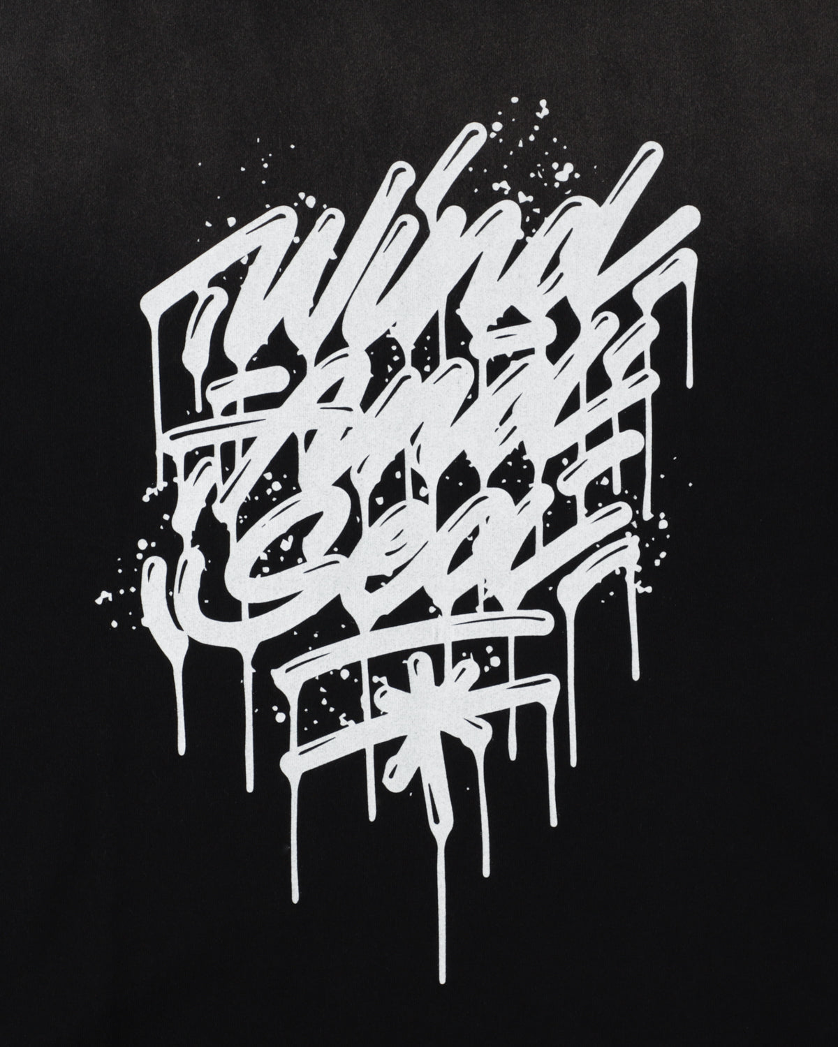IT'S A LIVING x WDS SPRAY FADE TEE – WIND AND SEA