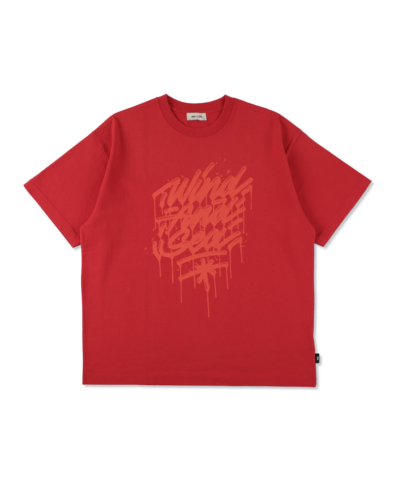 IT'S A LIVING x WDS SPRAY FADE TEE