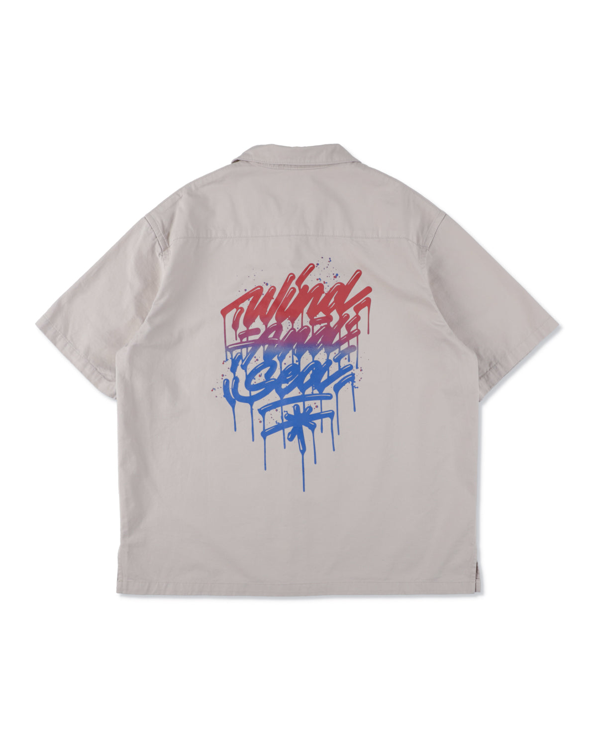 IT'S A LIVING x WDS OPEN COLLAR S/S SHIRT