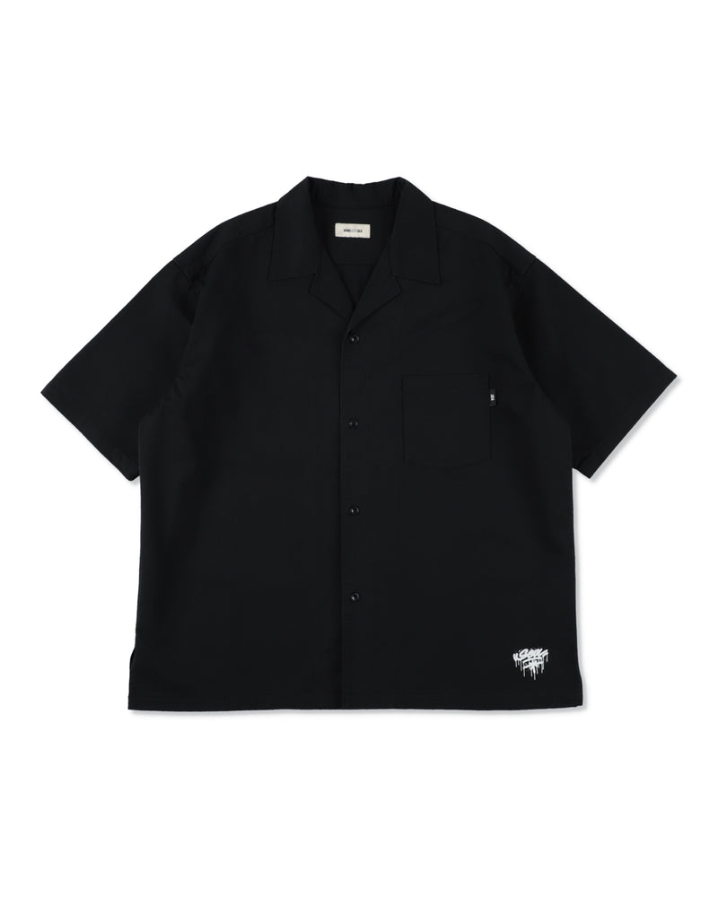 IT'S A LIVING x WDS OPEN COLLAR S/S SHIRT