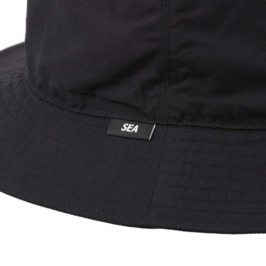 KIJIMA TAKAYUKI x WDS Fishnet Recycled Nylon Bucket Hat / BLACK