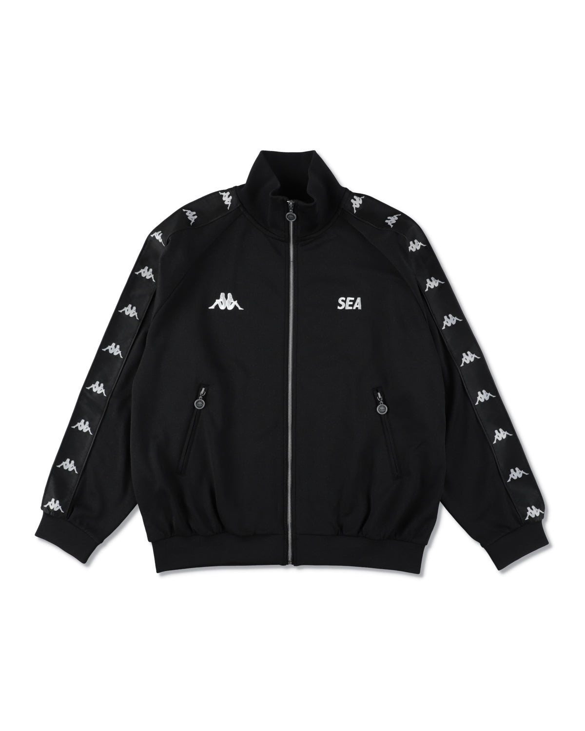 ウィンダンシー　セットアップ　ブラック WIND AND SEA HOODED ZIP-UP JACKET(TR)&NYLON PANTS(TR)セットアップ