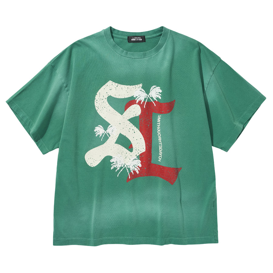 LIBERE x WDS LOGO TEE / GREEN