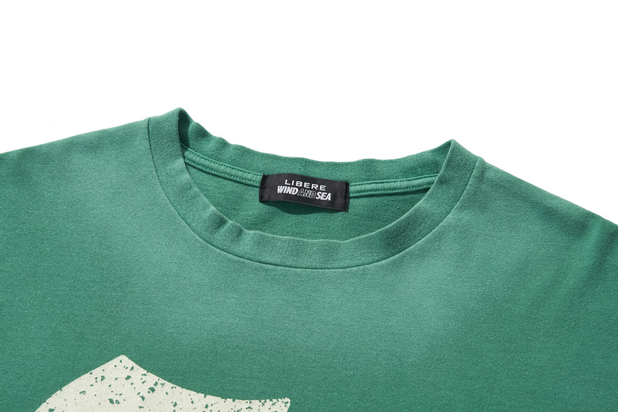 LIBERE x WDS LOGO TEE / GREEN