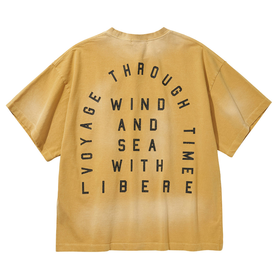 LIBERE x WDS LOGO TEE / YELLOW