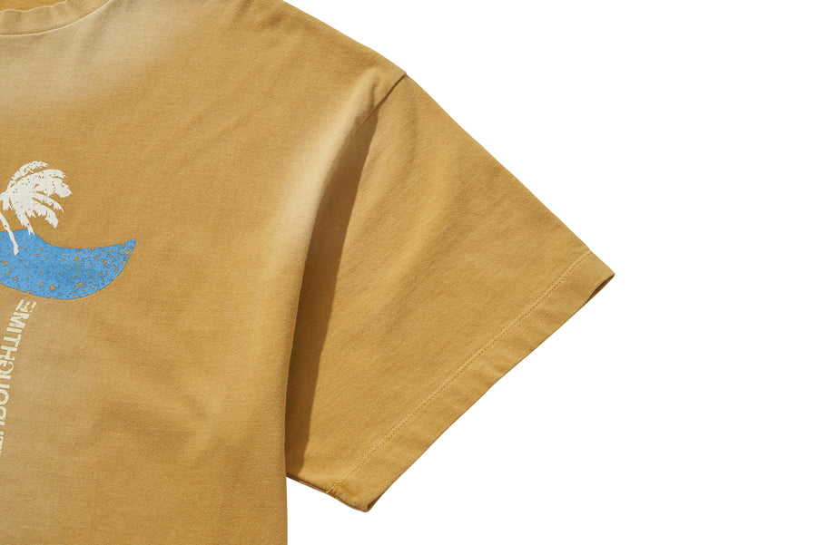 LIBERE x WDS LOGO TEE / YELLOW