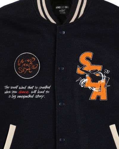 LEEGET x WDS Varsity Jacket