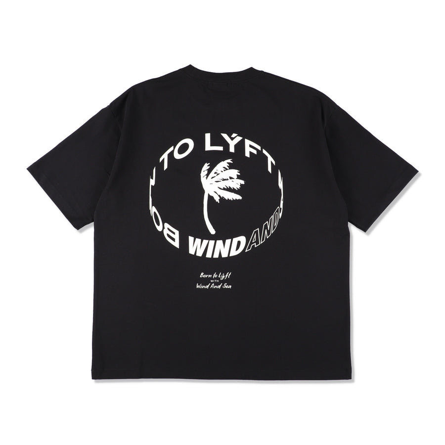 LYFT x WDS WIND AND LYFT S/S TEE / BLACK