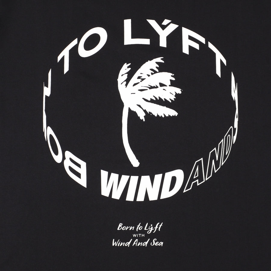 LYFT x WDS WIND AND LYFT S/S TEE / BLACK